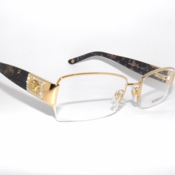Versace 1175B Gold Marble 1002 53 Eyeglasses - Picture 4 of 5